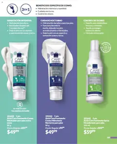 Vista previa de Avon Care Footworks Spray Desodorante para pies, Spray Desodorante para pies 100 ml, nuevo folleto de la tienda, válido en México a partir del 12.09.2025 | Página: 191