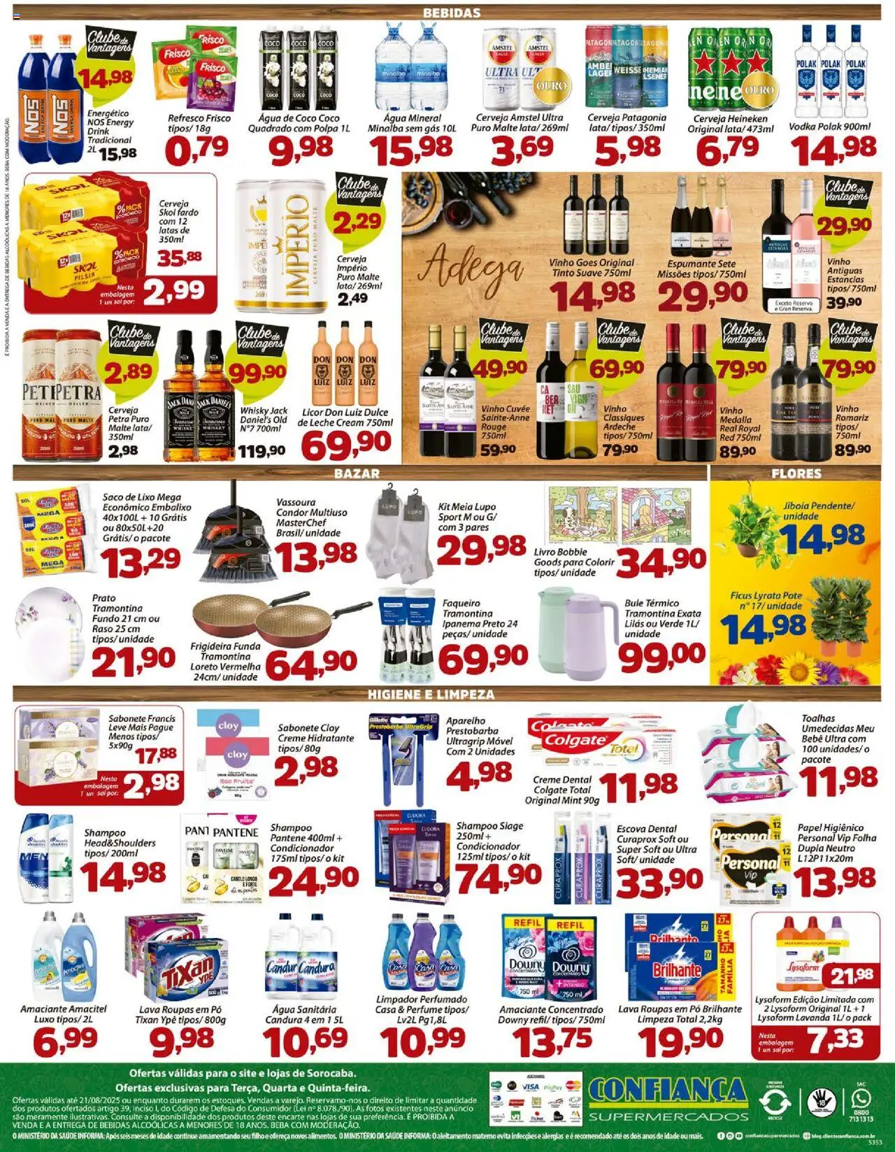 Confiança Folheto - válido de 19.08.2025 | Página: 4 | Produtos: Coco, Espumante, Minalba, Vassoura