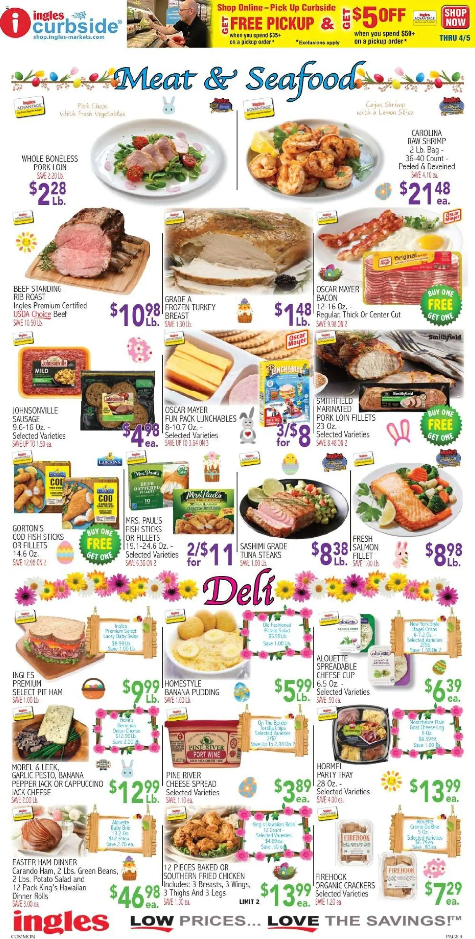 Ingles - Weekly flyer - valid from 08.04.2026 | Page: 3 | Products: Cheese, Lemon, Garlic, Onion