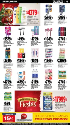 Vista previa Yaguar catálogo válido desde el 08.12.2025 | Página: 18 | Productos: Toallas, Maquina de afeitar, Acondicionador, Jabón