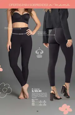 Vista previa de folleto Leonisa - Regalos para mamá de la Leonisa válido desde 07.04.2026 | Página: 20 | Productos: Leggings
