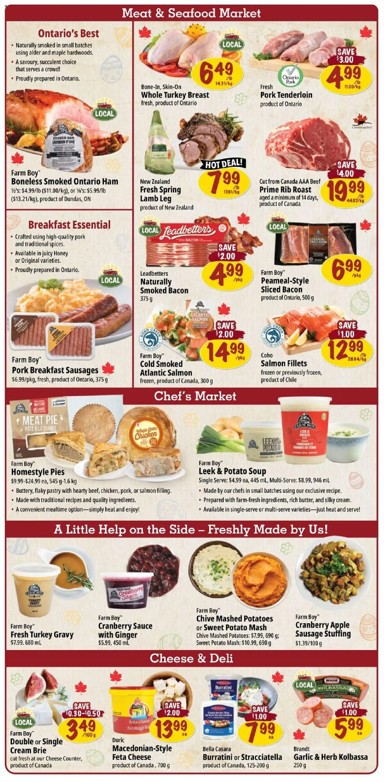 Farm Boy flyer valid from 26.03.2026 | Page: 2 | Products: Beef, Potatoes, Cheese, Chicken