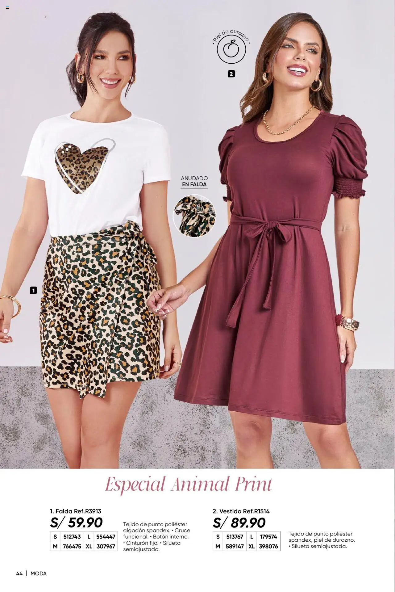 Catálogo Azzorti válido desde 18.08.2025 | Página: 48 | Productos: Falda, Cinturón, Vestido