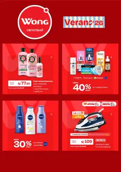 Vista previa de folleto Wong catálogo de la Wong válido desde 16.03.2026 | Página: 3 | Productos: Shampoo, Acondicionador, Crema, Perfume