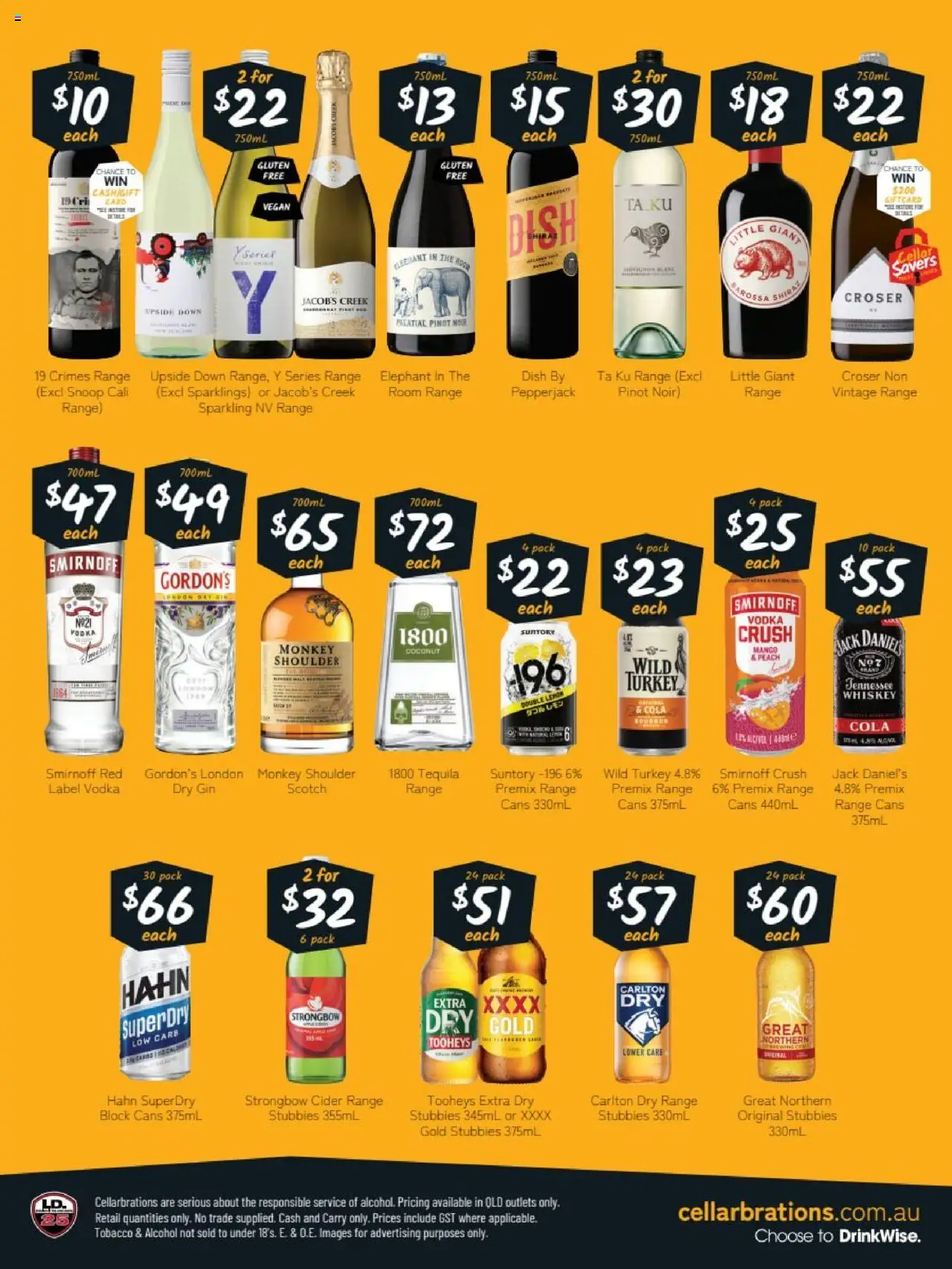 Cellarbrations catalogue - valid from 06.10.2025 | Page: 2 | Products: Vodka, Whiskey, Mango, Turkey