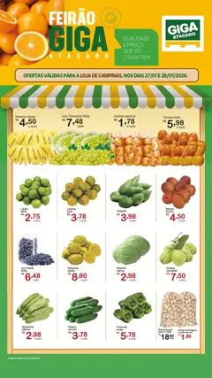 GIGA Atacado - Ofertas Feirão - Pré-Visualização do folheto da loja GIGA Atacado, válido de 27.01.2026