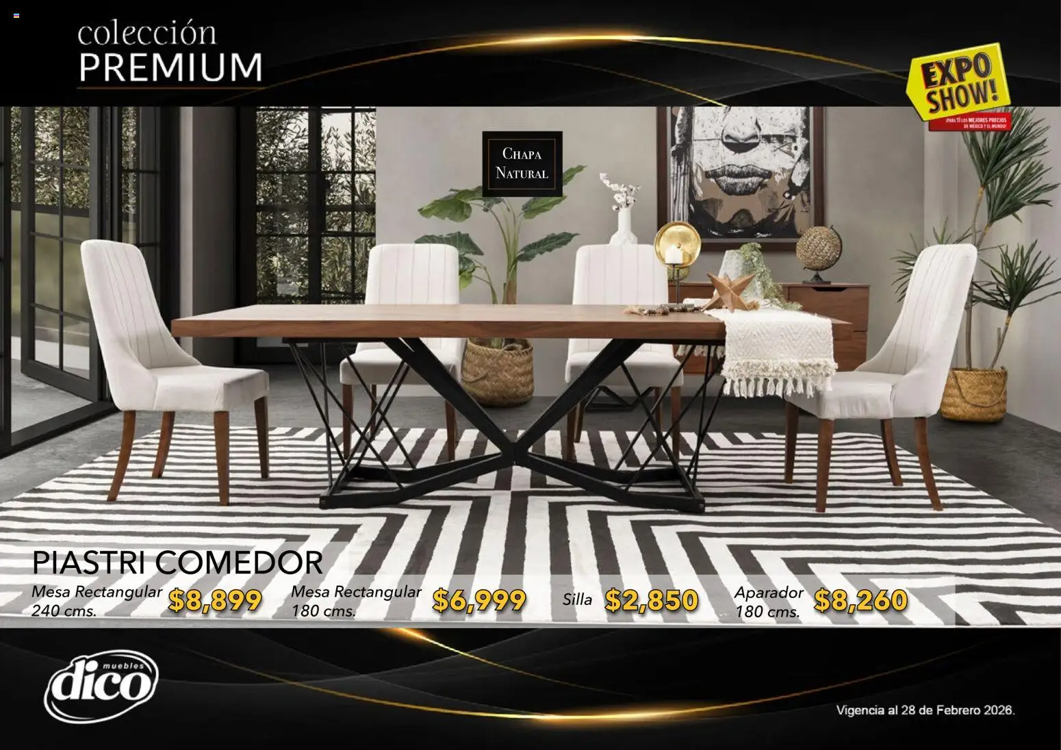 Nuevas ofertas de Muebles Dico válidas en toda la República Mexicana desde el 10.02.2026. ¡Encuentra las mejores ofertas en Muebles Dico catálogo Colección Premium! | Página: 47