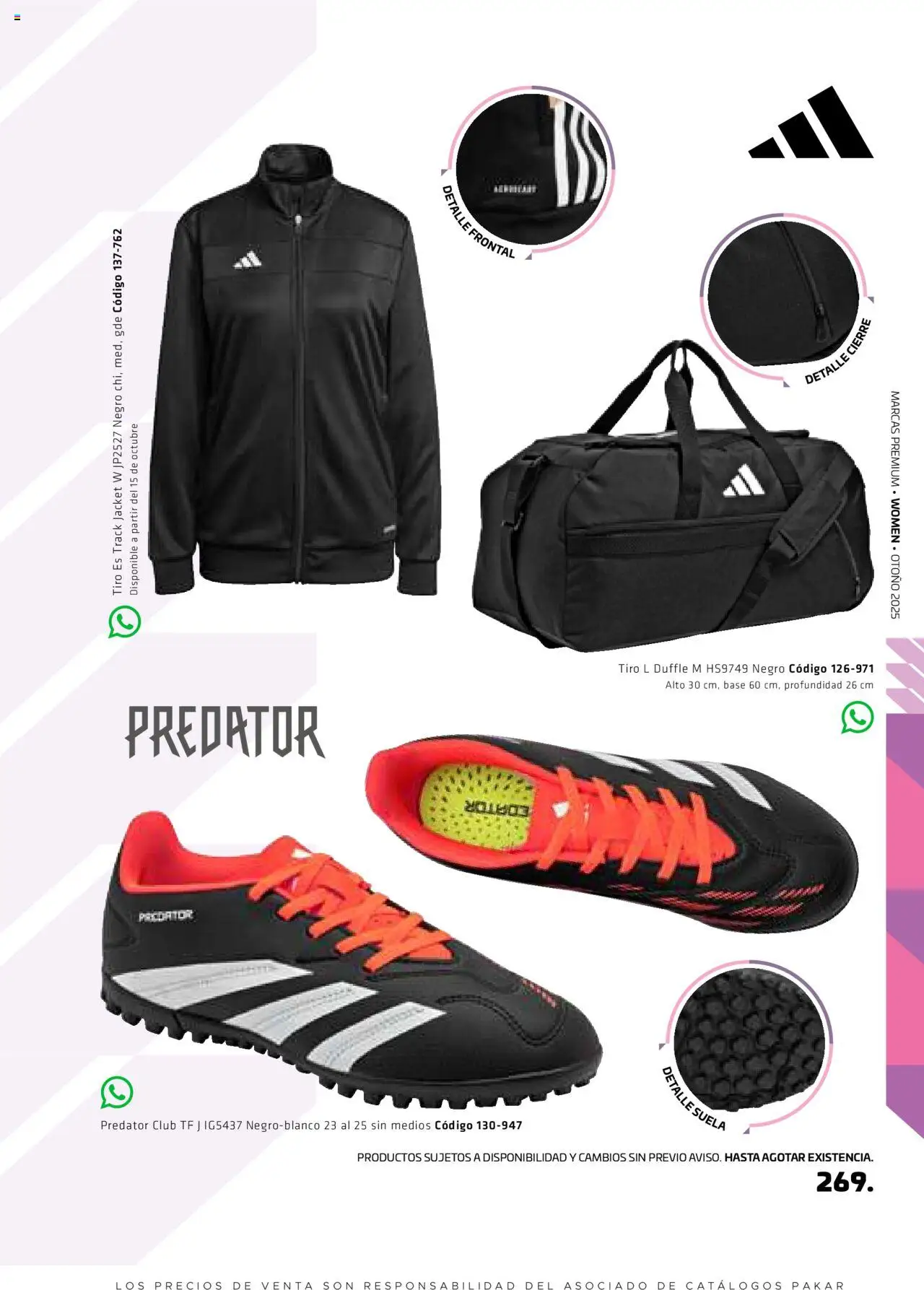 Nuevas ofertas de SC Pakar válidas en toda la República Mexicana desde el 29.08.2025. ¡Encuentra las mejores ofertas en SC Pakar - Catálogo Otoño Women! | Página: 269