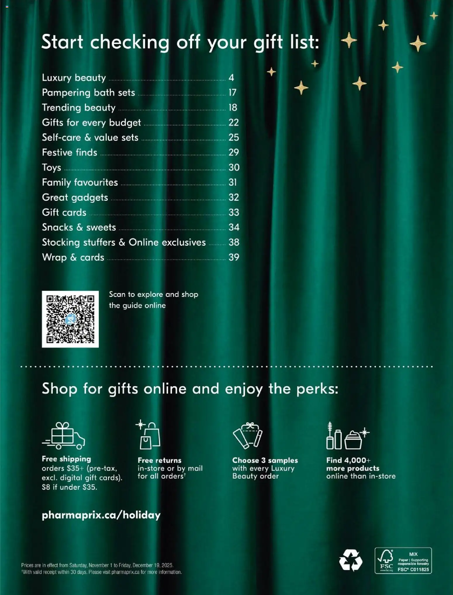 Pharmaprix flyer valid from 22.11.2025 | Page: 3 | Products: Bath