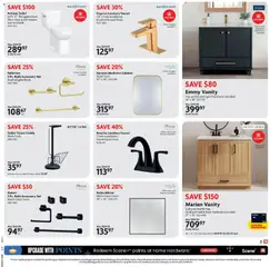 Preview of Home Hardware - Ultimate Bath Sale from shop Home Hardware valid from 19.02.2026 | Page: 3 | Products: Cabinet, Bath, Mirror