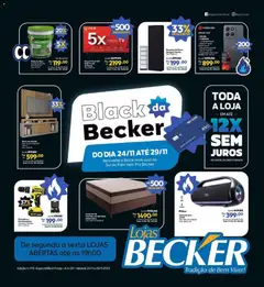 Lojas Becker Black Friday - Pré-Visualização do folheto da loja Lojas Becker, válido de 24.11.2025