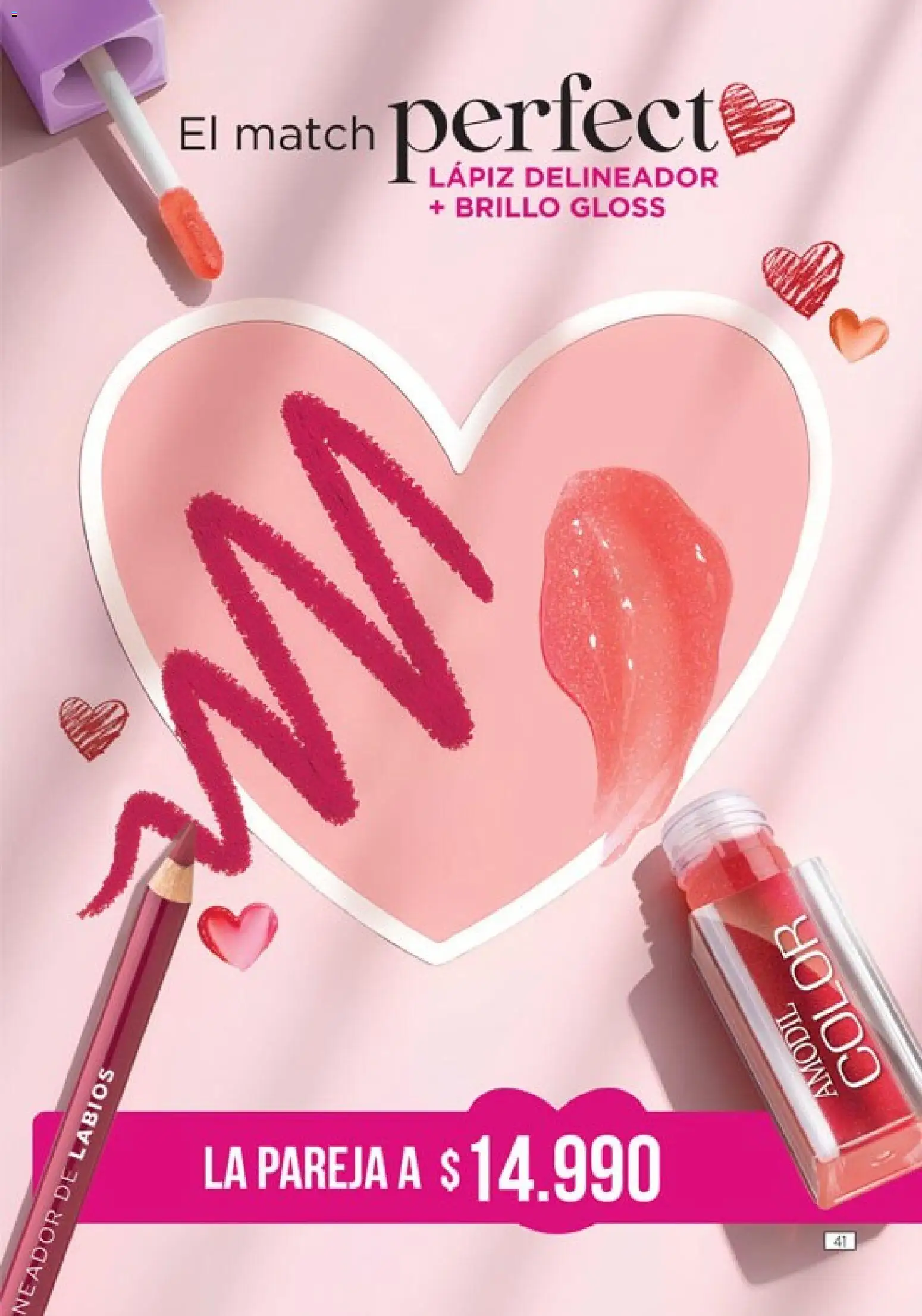 Catálogo Amodil Campaña 2 │ válido desde el 01.02.2026 | Página: 41 | Productos: Delineador, Brillo