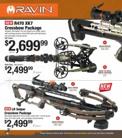 Cabela's Archery 25 - valid from 15.07.2025 | Page: 82 | Products: Bolts, Crossbow, Weight