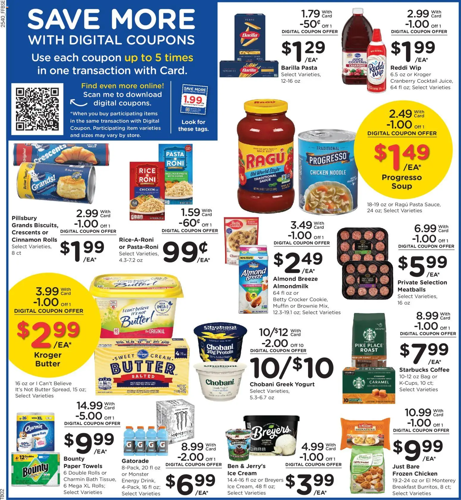 Fry's Food Weekly Ad - valid from 05.11.2025 | Page: 5 | Products: Butter, Coffee, Tea, Ice cream
