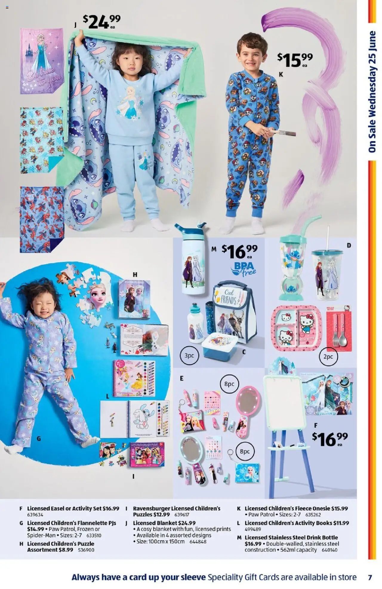 Aldi catalogue - valid from 25.06.2025 | Page: 7 | Products: Blanket