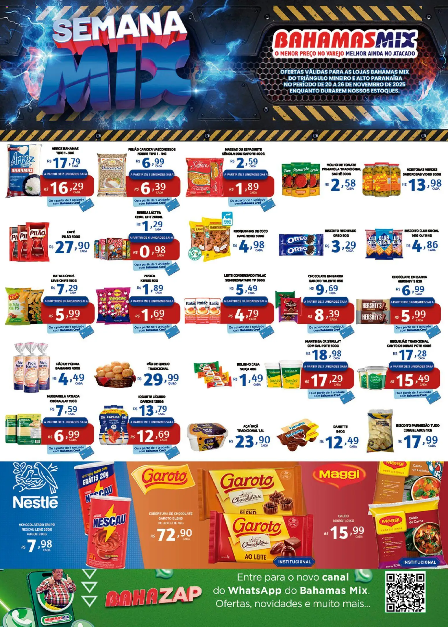 Bahamas Mix Folheto - válido de 20.11.2025 | Página: 1 | Produtos: Coco, Azeitonas, Batata, Sal