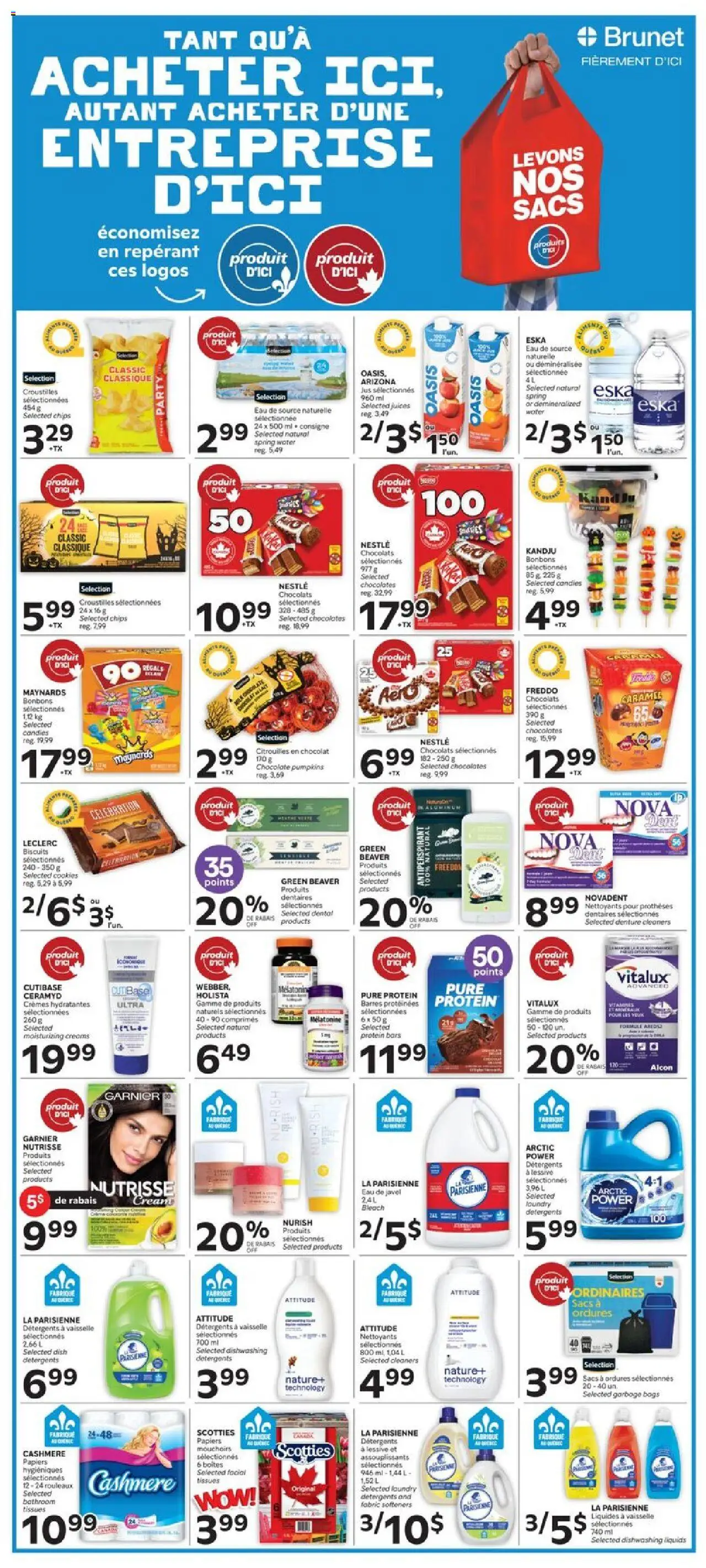 Brunet flyer valid from 23.10.2025 | Page: 9 | Products: Chips, Cookies, Milk, Chocolate