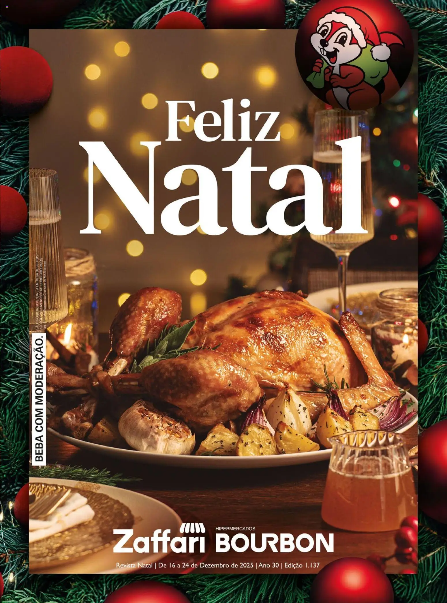 Zaffari Folheto - válido de 16.12.2025 | Página: 1 | Produtos: Revista, Bourbon