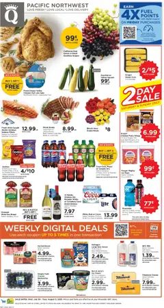 Preview of QFC weekly ads valid from 30.07.2025