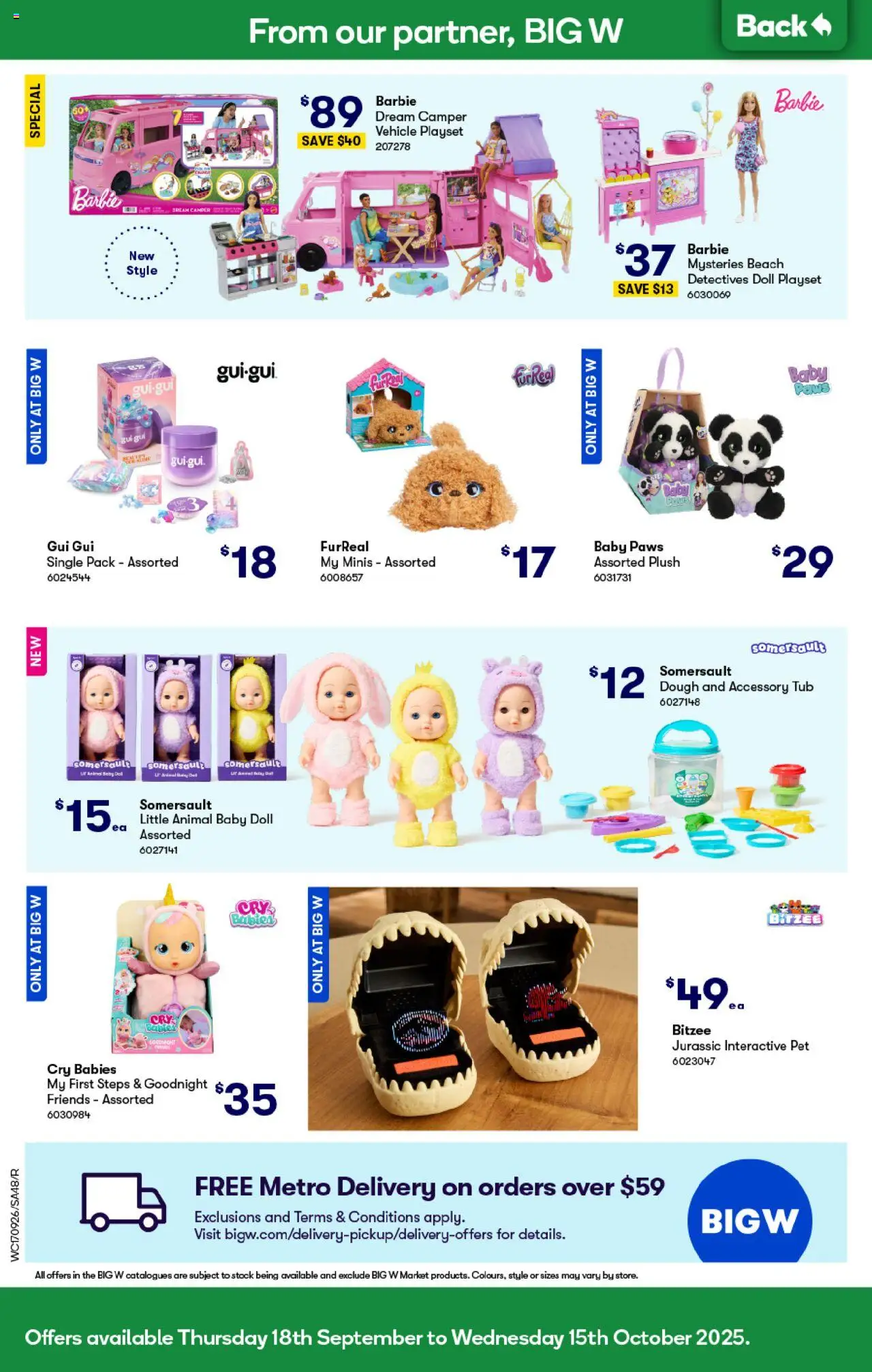 Woolworths catalogue - valid from 17.09.2025 | Page: 48 | Products: Fur