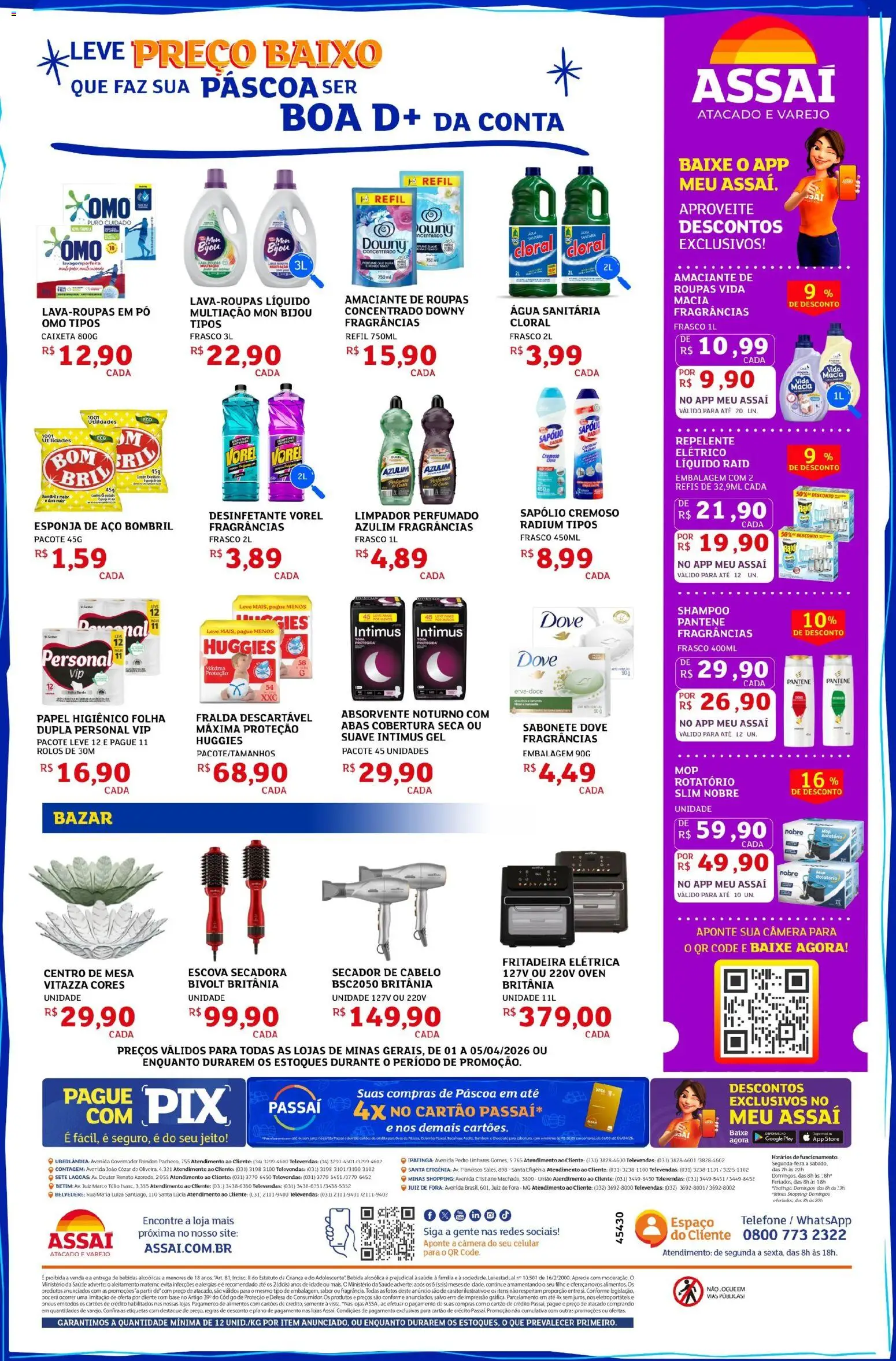 Assaí Atacadista Folheto - válido de 01.04.2026 | Página: 4
