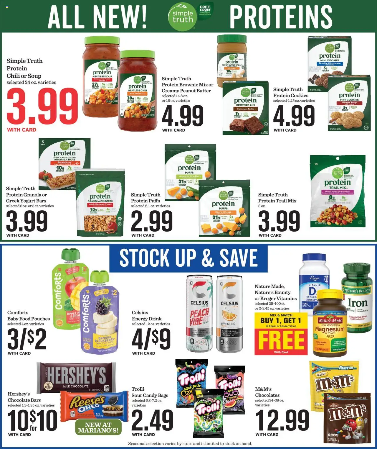 Mariano's Weekly Ad - valid from 17.09.2025 | Page: 10 | Products: Ginger, Yogurt, Cookies, Iron