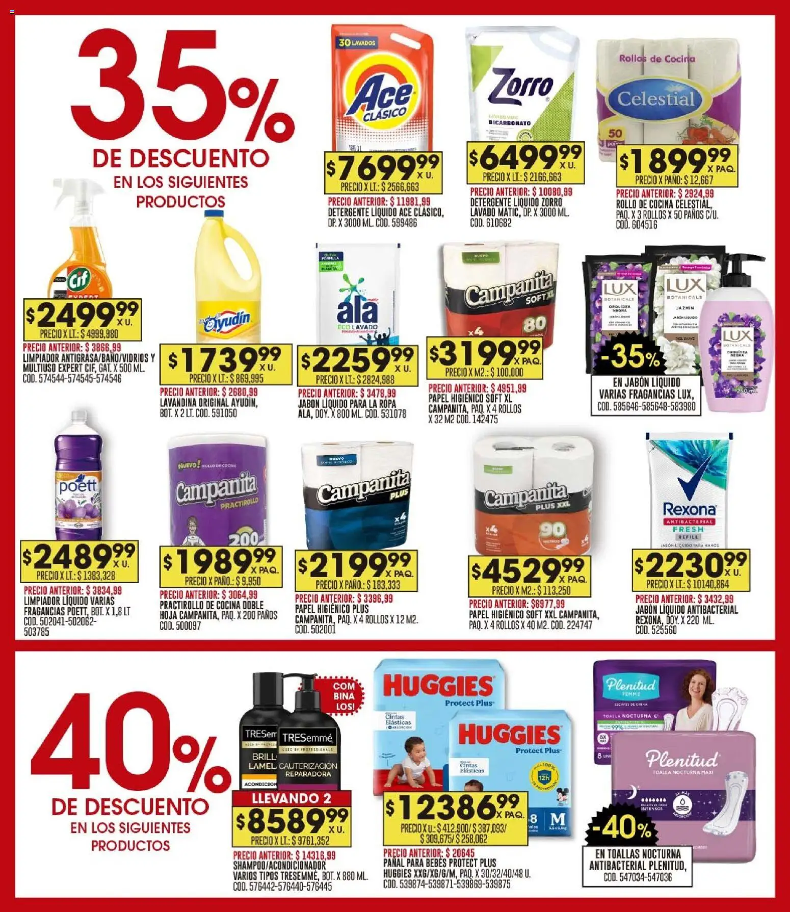 Coto ofertas │ válido desde el 09.03.2026 | Página: 17 | Productos: Papel higiénico, Jabón líquido, Ropa, Limpiador