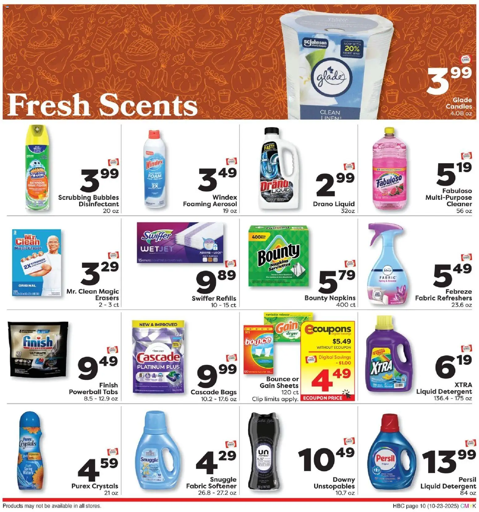 Weis Hello Autumn - valid from 23.10.2025 | Page: 13 | Products: Clip, Fabric softener, Detergent, Dryer
