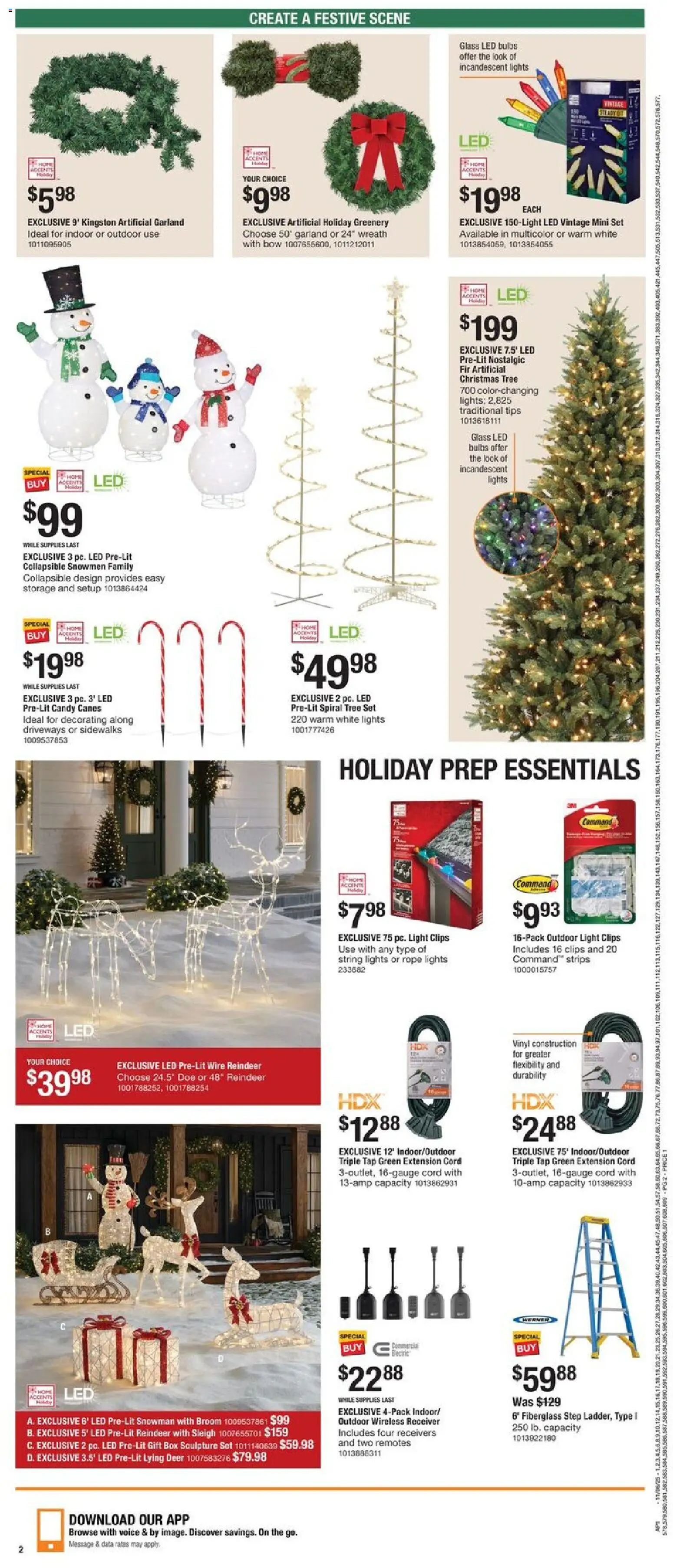 Home Depot Local Ad - AZ - valid from 06.11.2025 | Page: 2 | Products: Box, Wire, Bow, Receiver