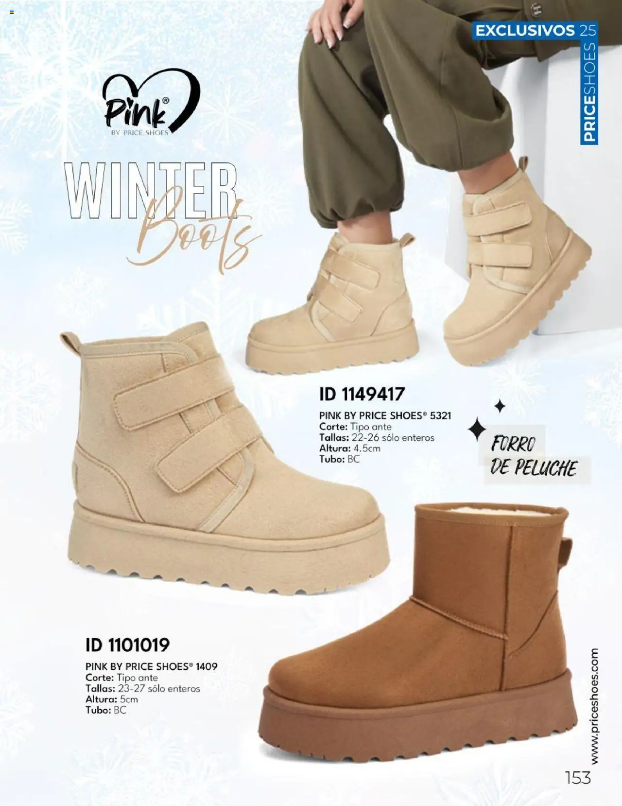 Nuevas ofertas de Price Shoes válidas en toda la República Mexicana desde el 26.06.2025. ¡Encuentra las mejores ofertas en Price Shoes catálogo Botas ! | Página: 153