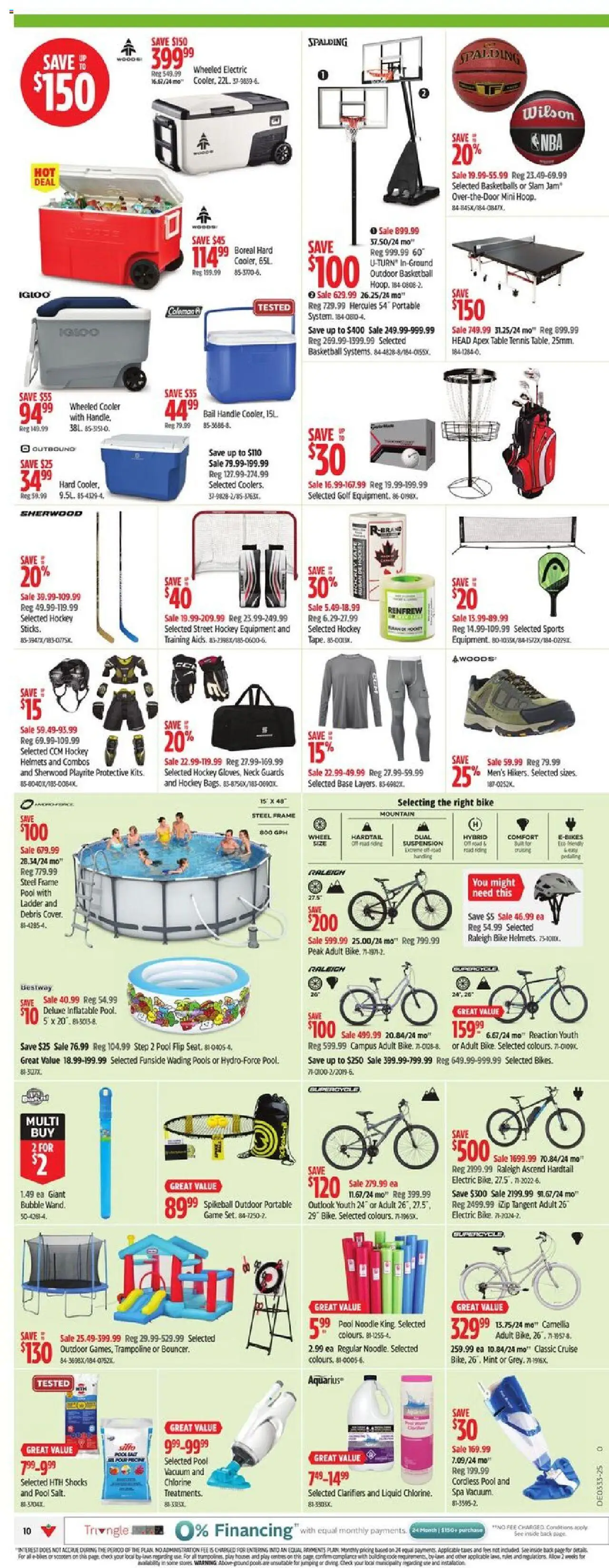 Canadian Tire flyer valid from 07.08.2025 | Page: 14 | Products: Game, Table, Bra