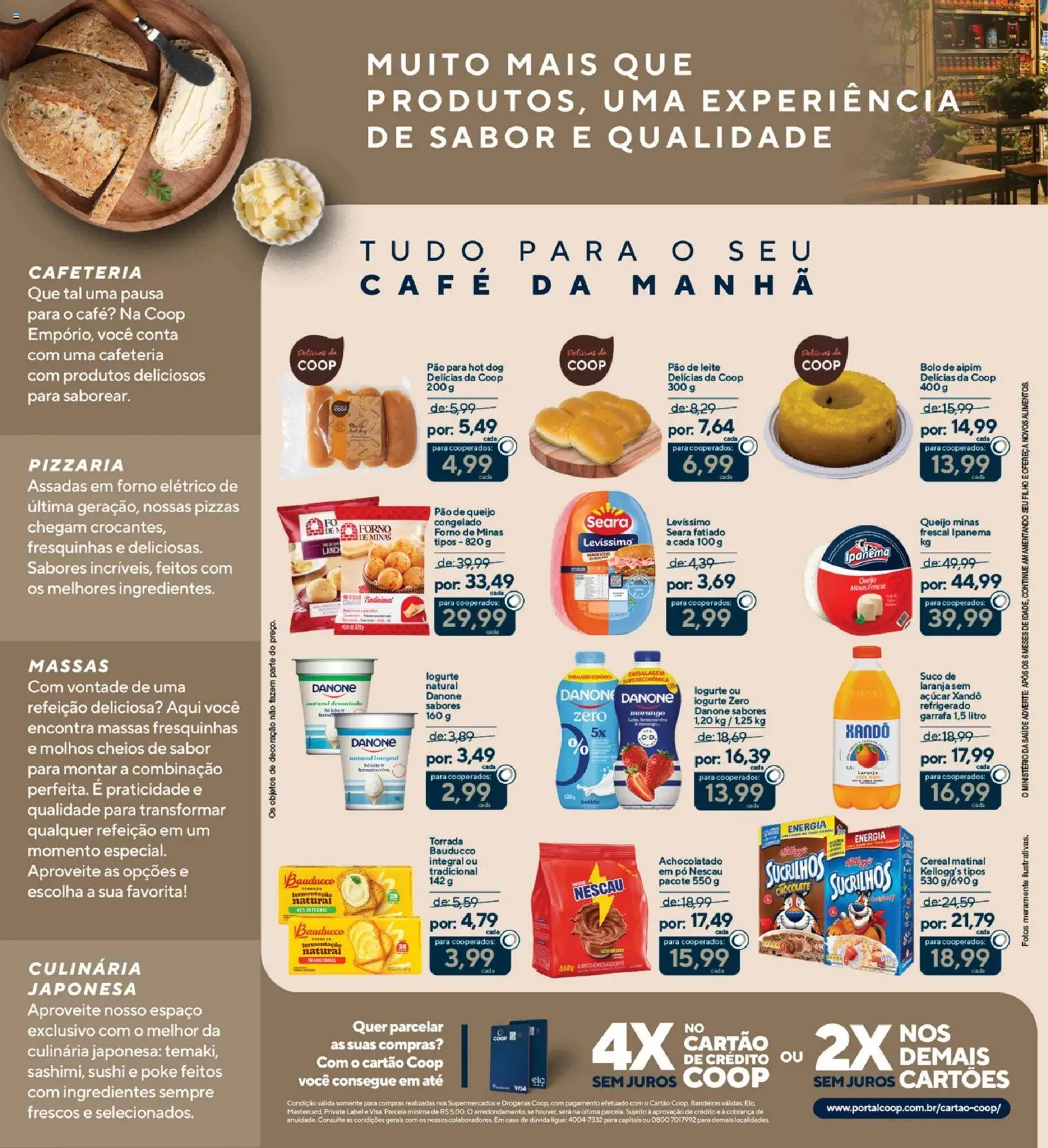 Coop Folheto - válido de 20.01.2026 | Página: 2 | Produtos: Nescau, Pão, Suco, Açúcar