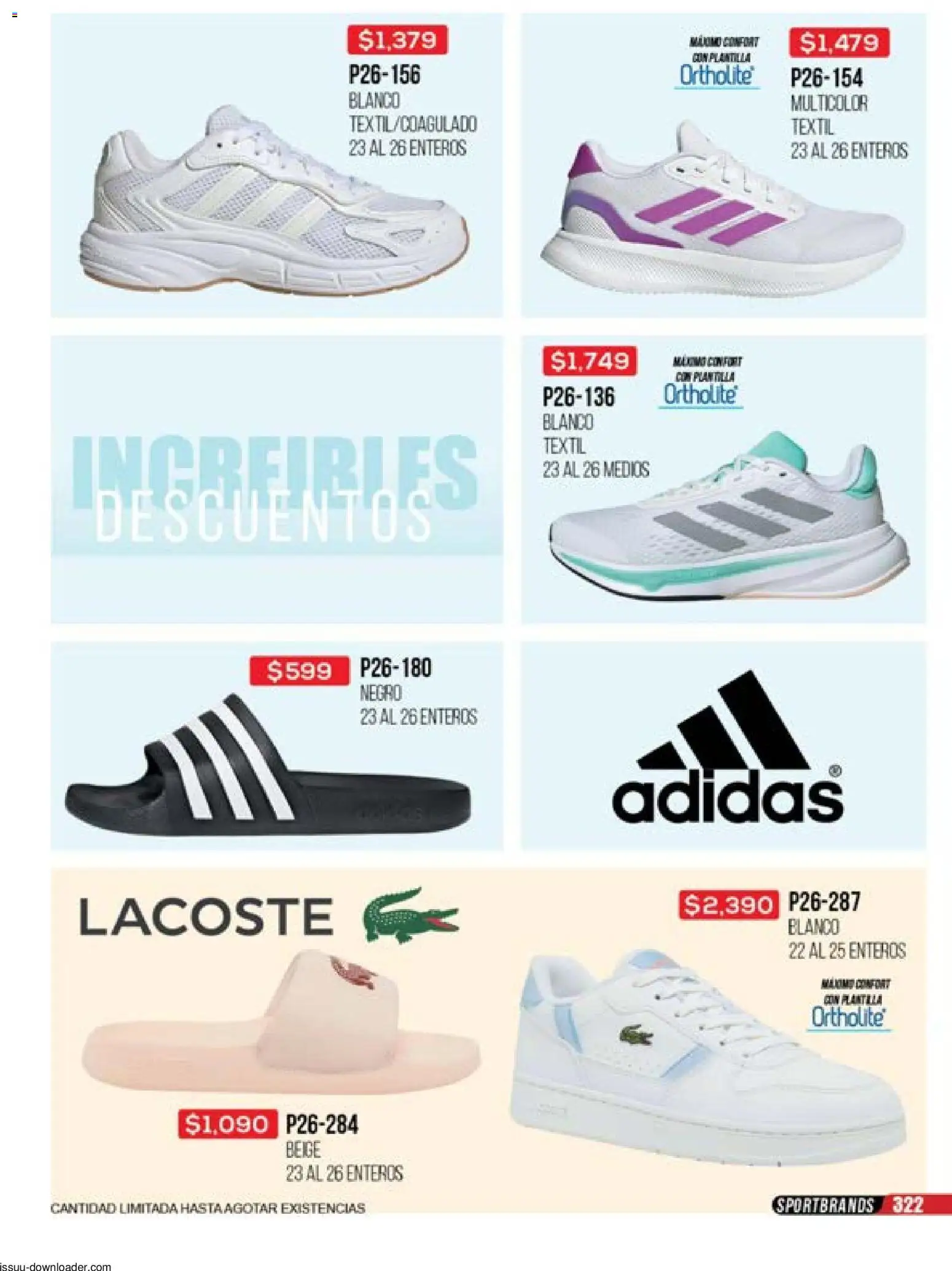 Nuevas ofertas de Cklass válidas en toda la República Mexicana desde el 31.10.2025. ¡Encuentra las mejores ofertas en Cklass catálogo Súper Rebajas Calzado! | Página: 323