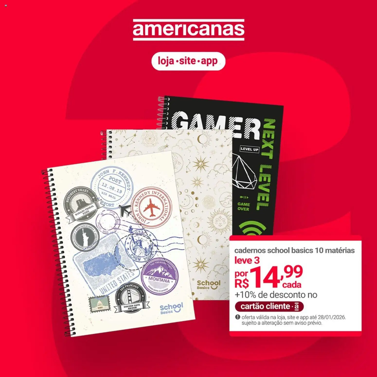 Lojas Americanas Folheto - válido de 28.01.2026 | Página: 1