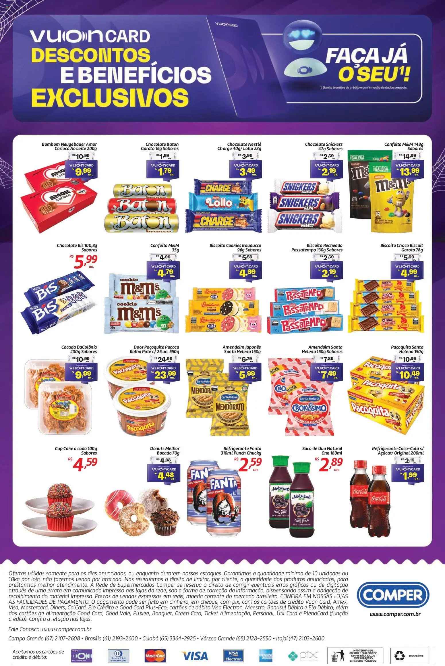 Comper Folheto - válido de 27.10.2025 | Página: 2 | Produtos: Amendoim, Fanta, Neugebauer, Cookies