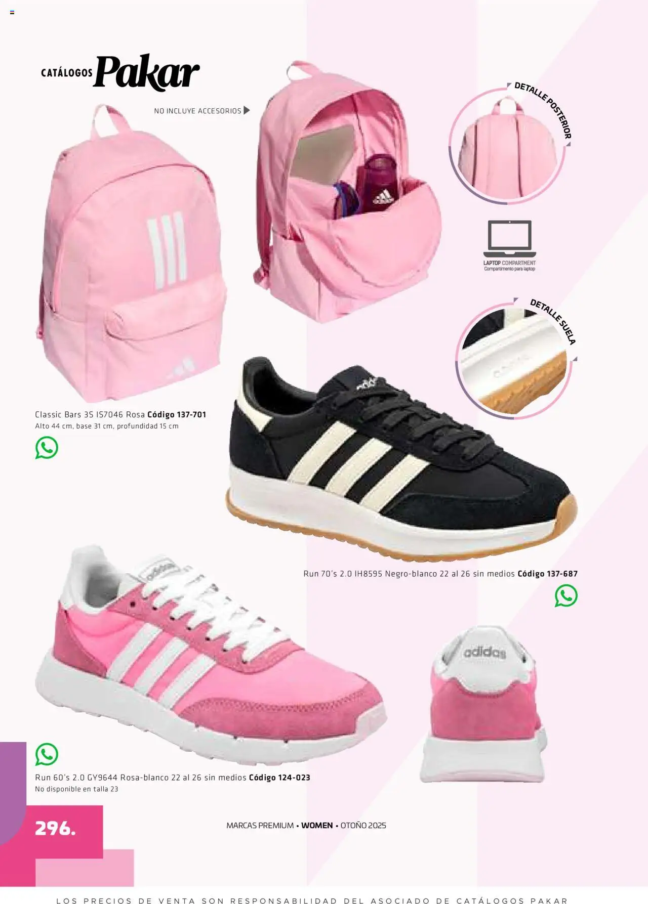 Nuevas ofertas de SC Pakar válidas en toda la República Mexicana desde el 29.08.2025. ¡Encuentra las mejores ofertas en SC Pakar - Catálogo Otoño Women! | Página: 296