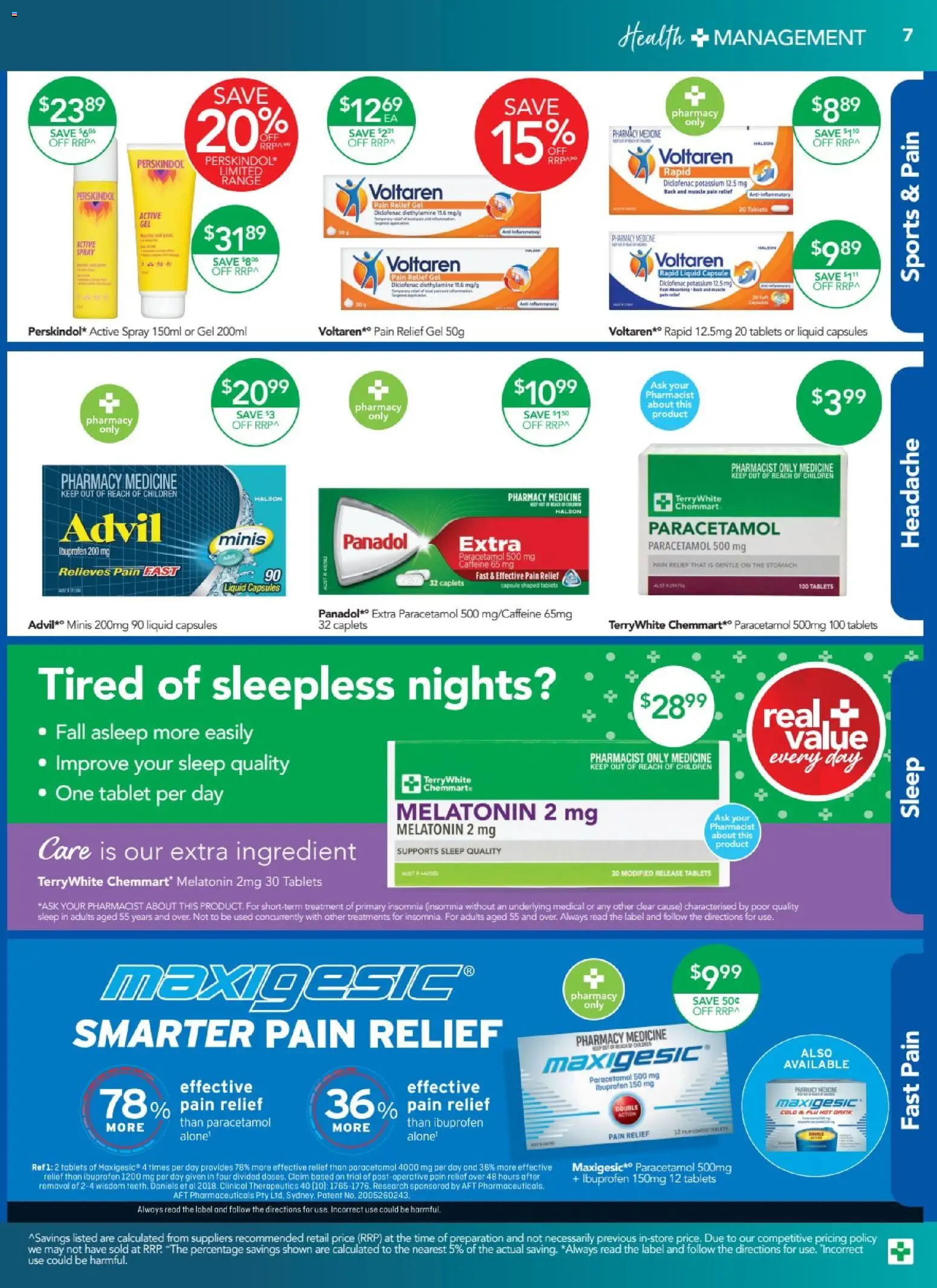 Terry White catalogue - valid from 12.02.2026 | Page: 7 | Products: Tablet, Treatment, Tablets, Pain relief