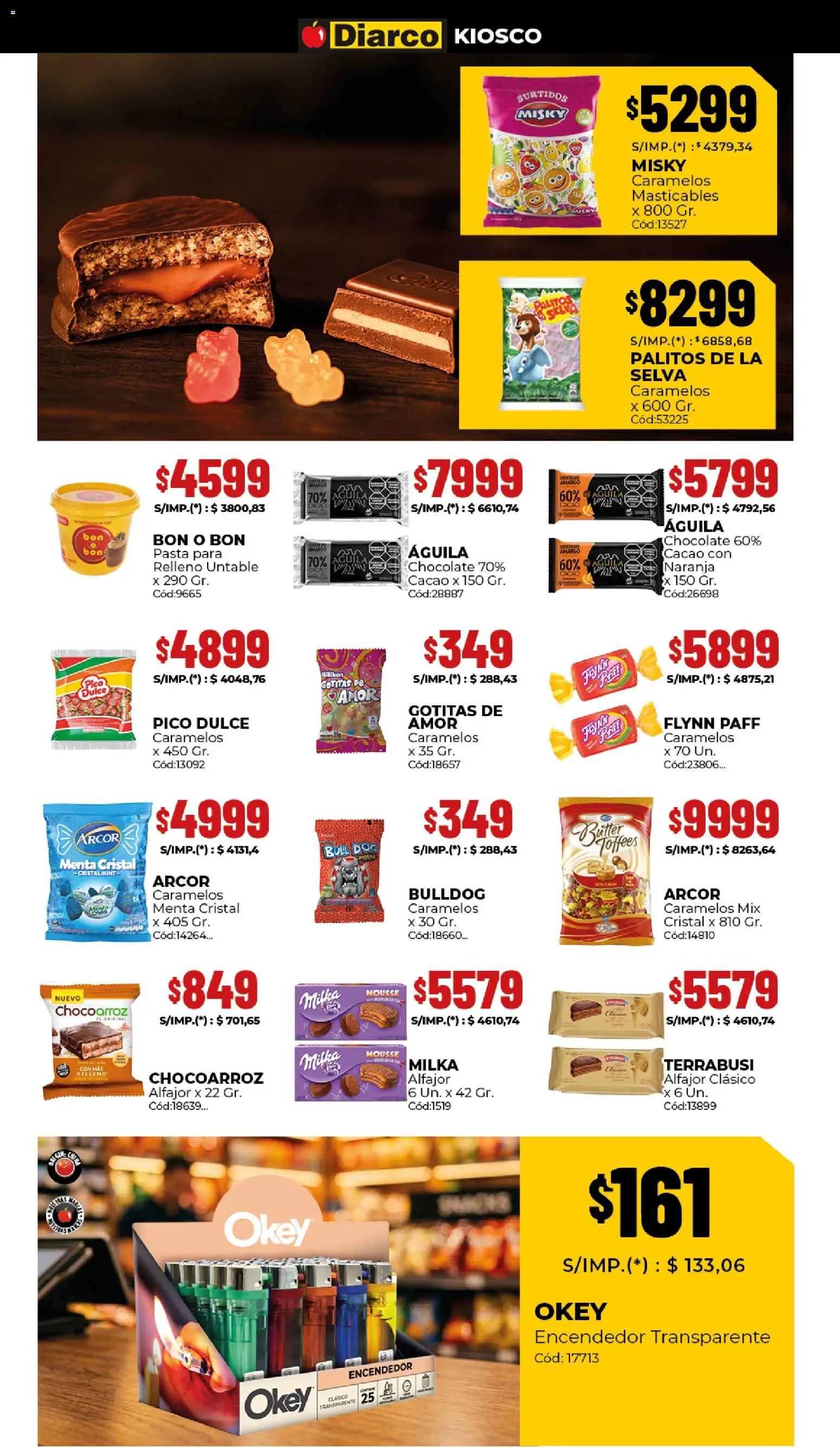 Diarco ofertas │ válido desde el 06.04.2026 | Página: 6 | Productos: Pico, Mousse, Cacao, Pasta