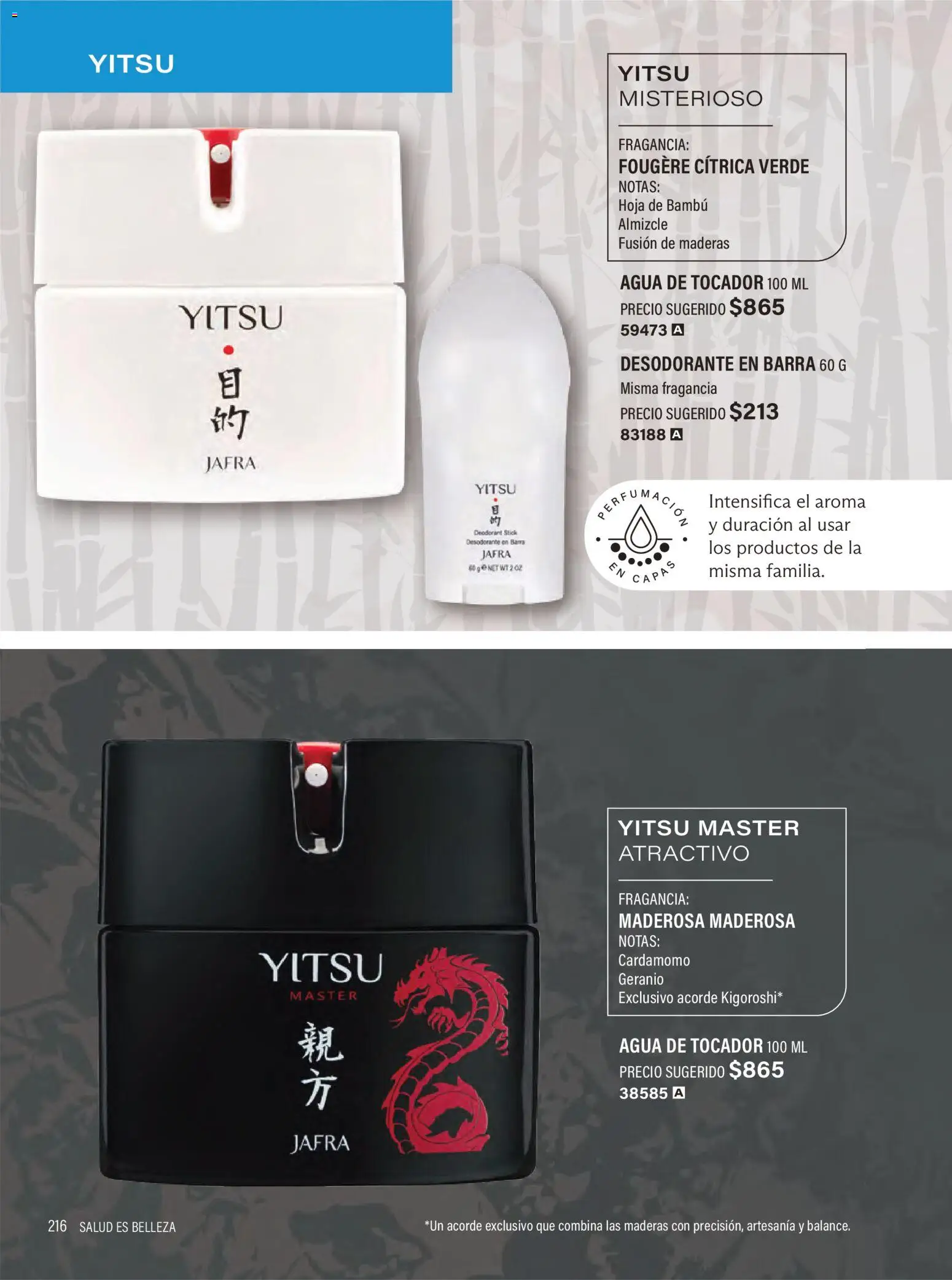 Nuevas ofertas de JAFRA válidas en toda la República Mexicana desde el 01.02.2026. ¡Encuentra las mejores ofertas en JAFRA catálogo Organizador de Ventas! | Página: 214 | Productos: Desodorante, Agua, Barra, Fragancia