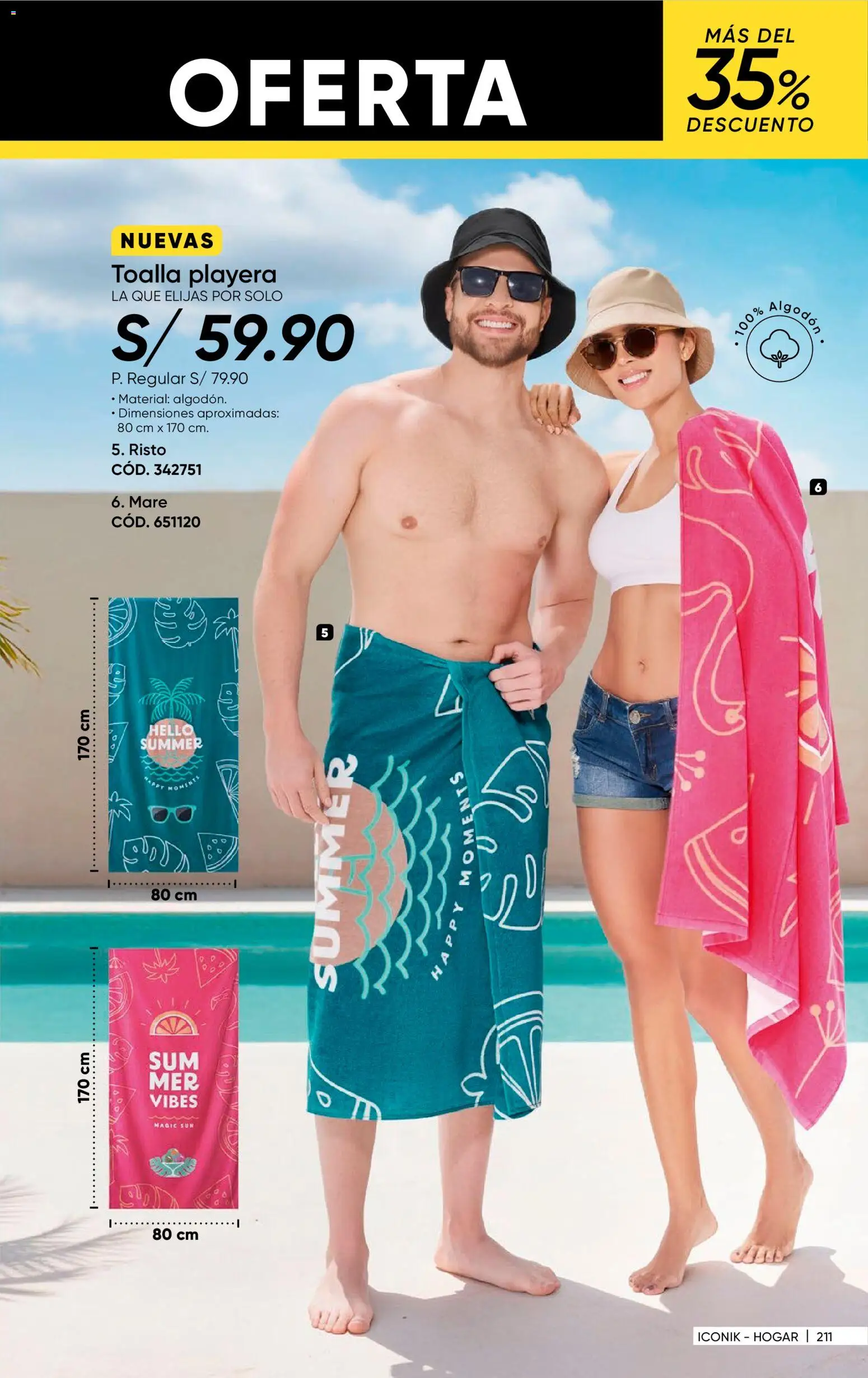 Catálogo Azzorti válido desde 24.11.2025 | Página: 213 | Productos: Toalla