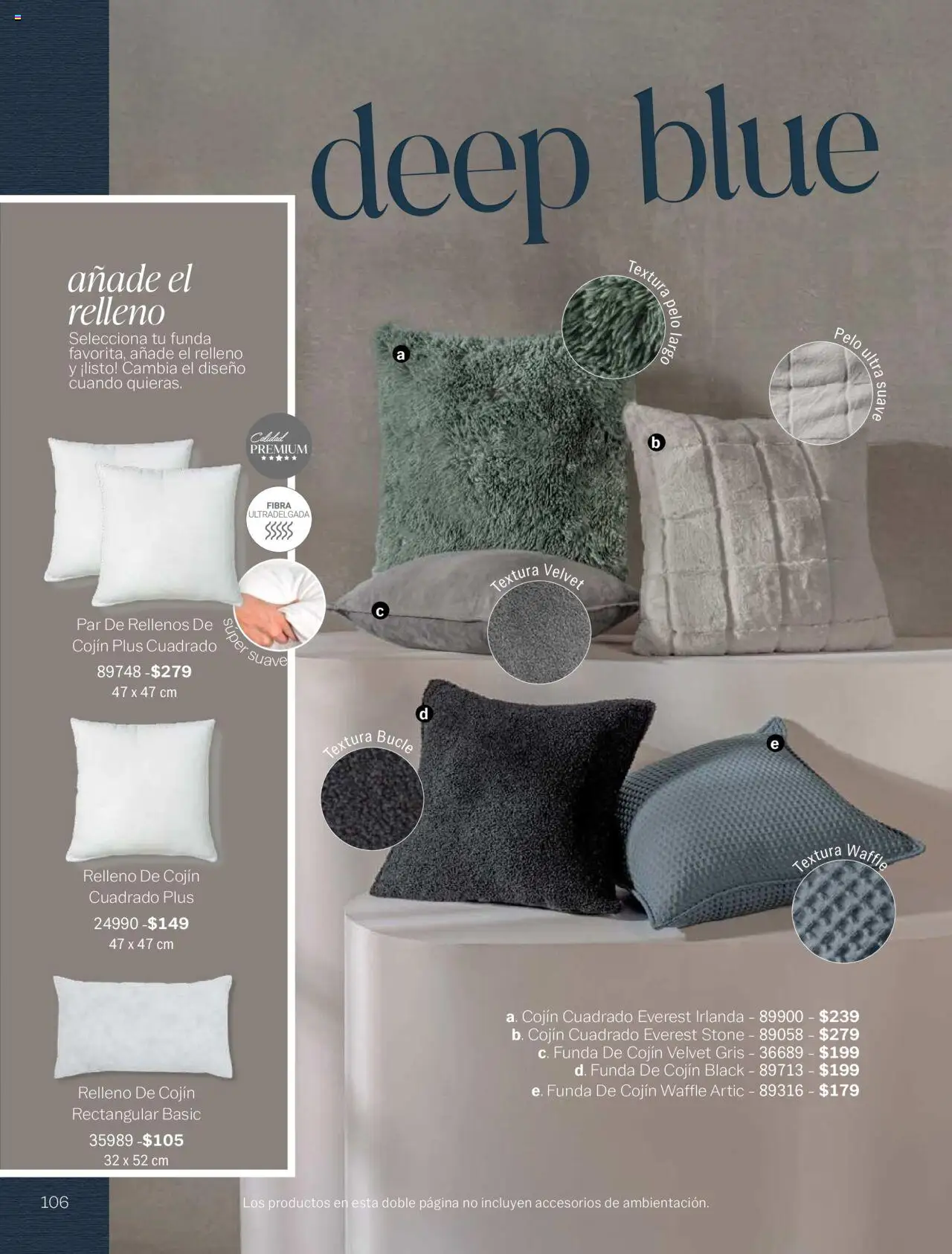 Nuevas ofertas de Vianney válidas en toda la República Mexicana desde el 15.08.2025. ¡Encuentra las mejores ofertas en Vianney - Catálogo Invierno! | Página: 108 | Productos: Funda