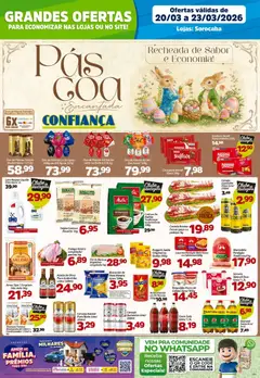 Confiança - Ofertas da semana - Pré-Visualização do folheto da loja Confiança, válido de 20.03.2026 | Página: 1