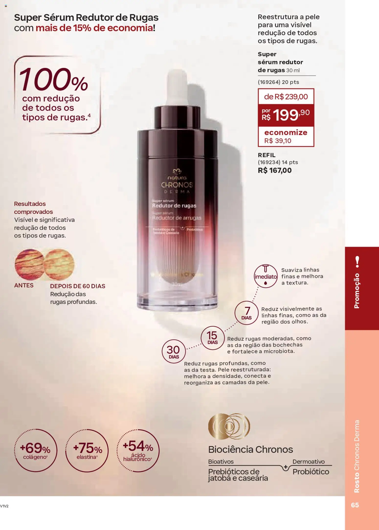 Natura Folheto - válido de 04.02.2026 | Página: 65 | Produtos: Sérum