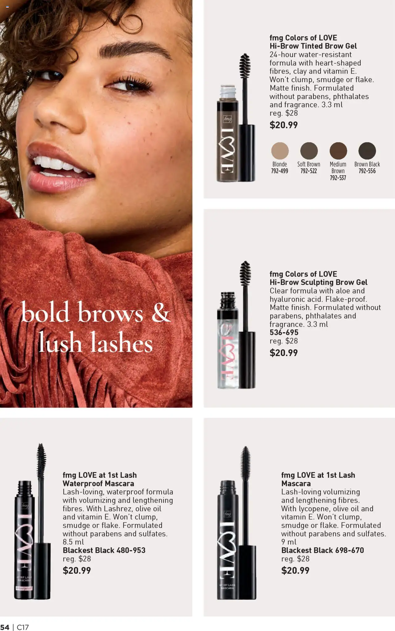 Avon flyer valid from 14.08.2025 | Page: 54 | Products: Mascara, Oil