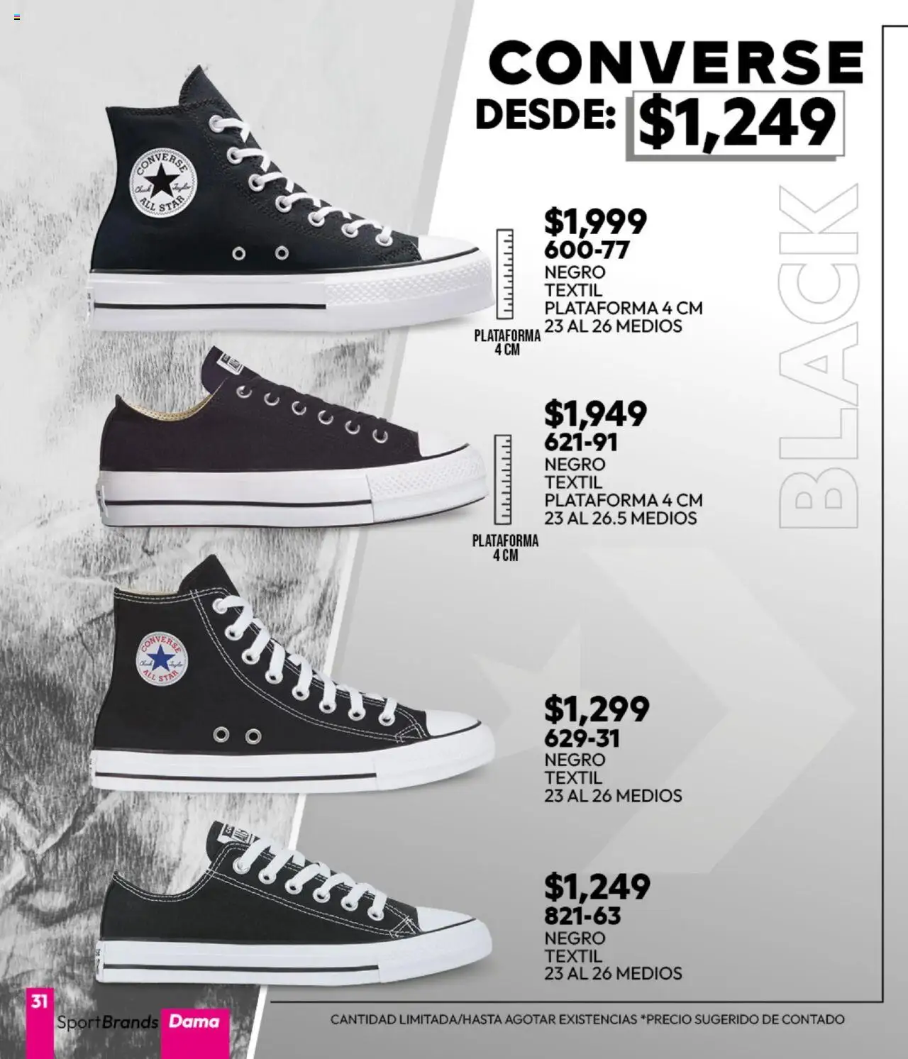 Nuevas ofertas de Cklass válidas en toda la República Mexicana desde el 16.09.2025. ¡Encuentra las mejores ofertas en Cklass - Catálogo Invierno Sportbrands! | Página: 32