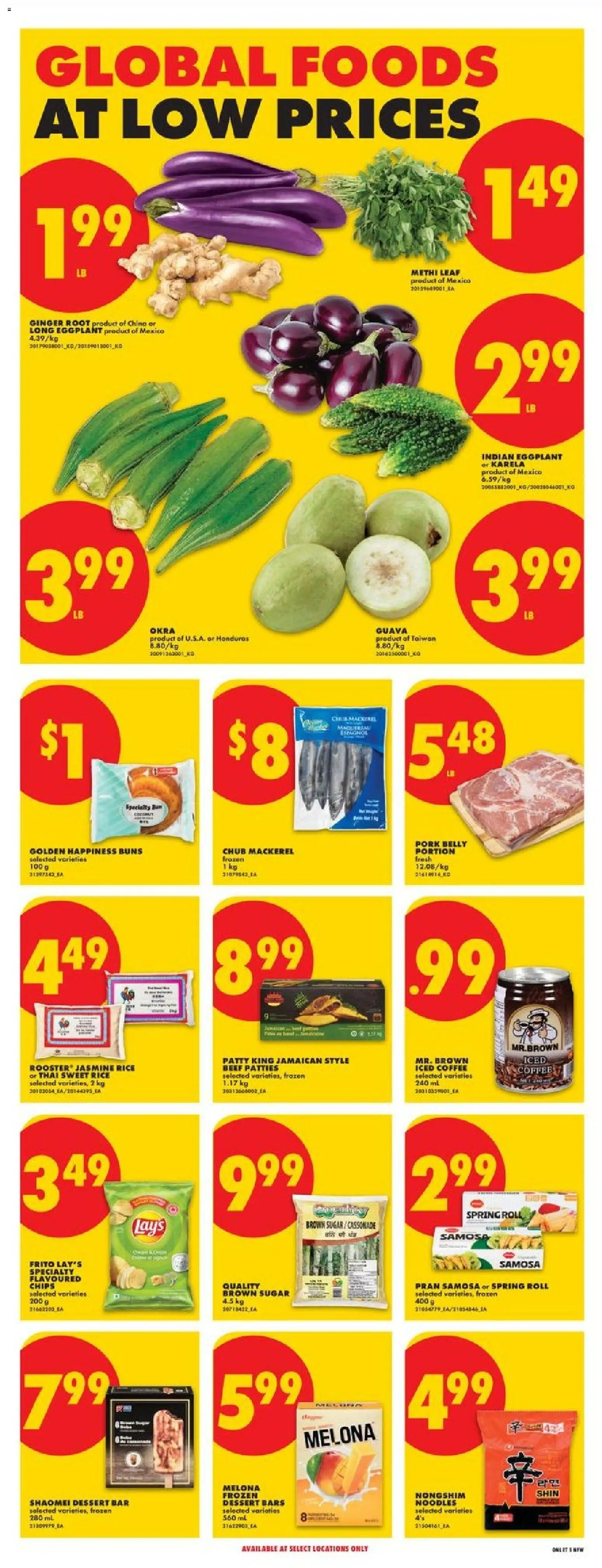 No Frills flyer valid from 16.04.2026 | Page: 21 | Products: Noodles, Chips, Coffee, Pork