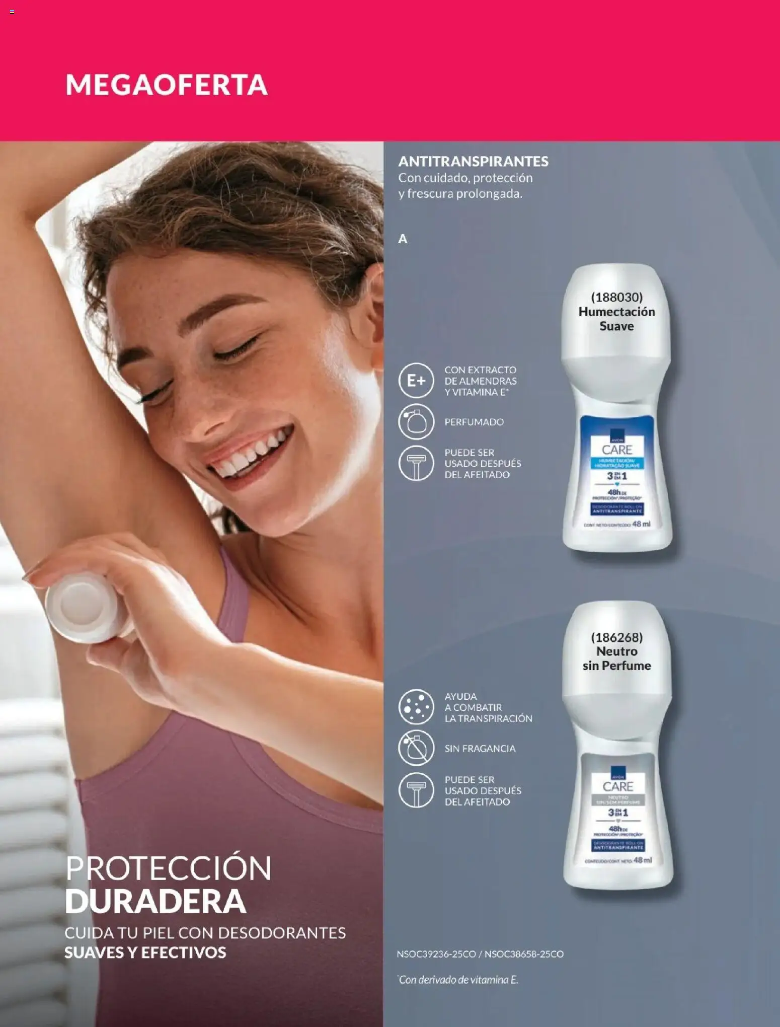 Catálogo Avon válido desde 21.04.2026 | Página: 166 | Productos: Antitranspirante, Almendras, Perfume, Fragancia