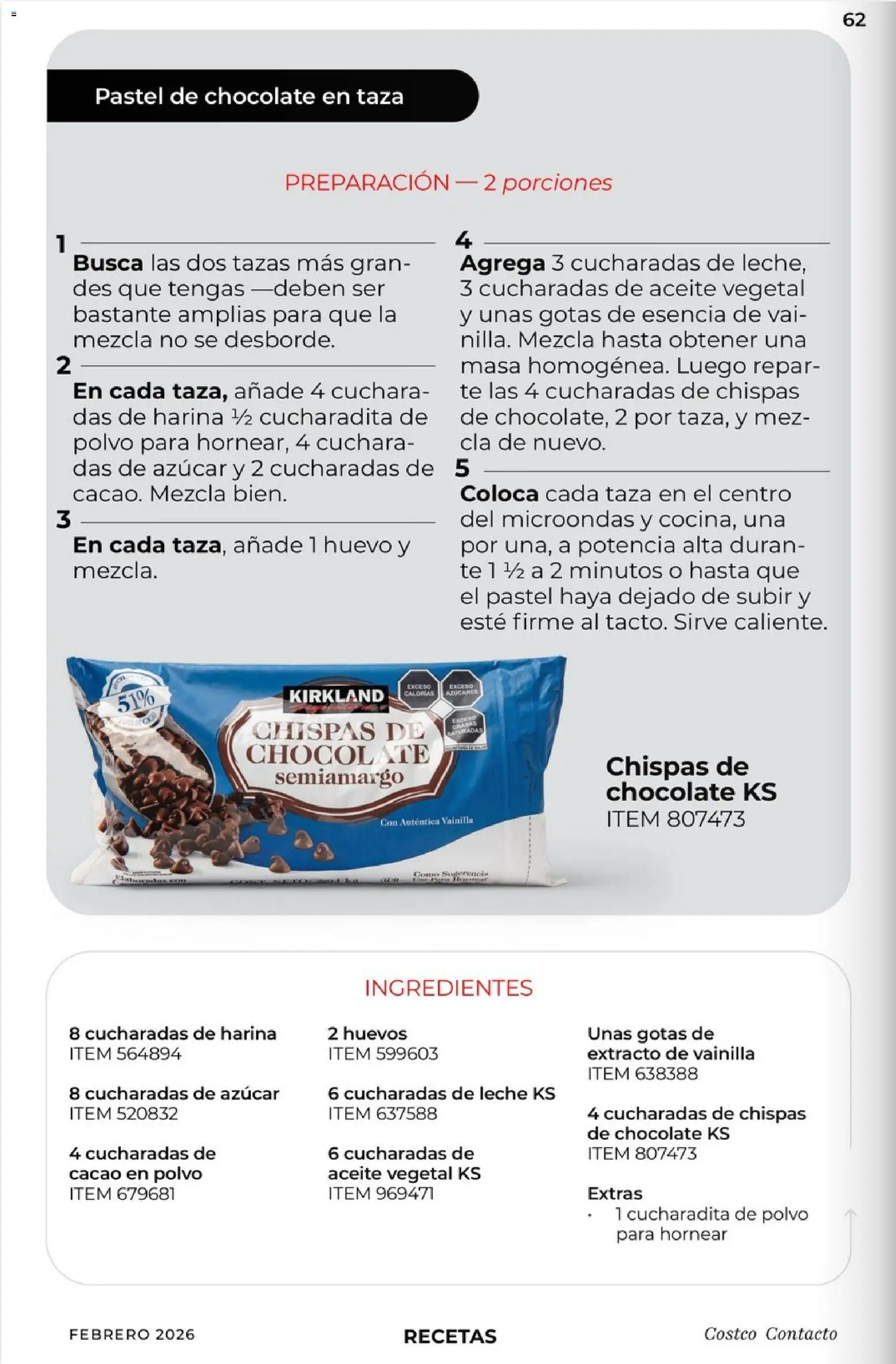 Nuevas ofertas de Costco válidas en toda la República Mexicana desde el 01.02.2026. ¡Encuentra las mejores ofertas en Costco Revista Febrero ! | Página: 62