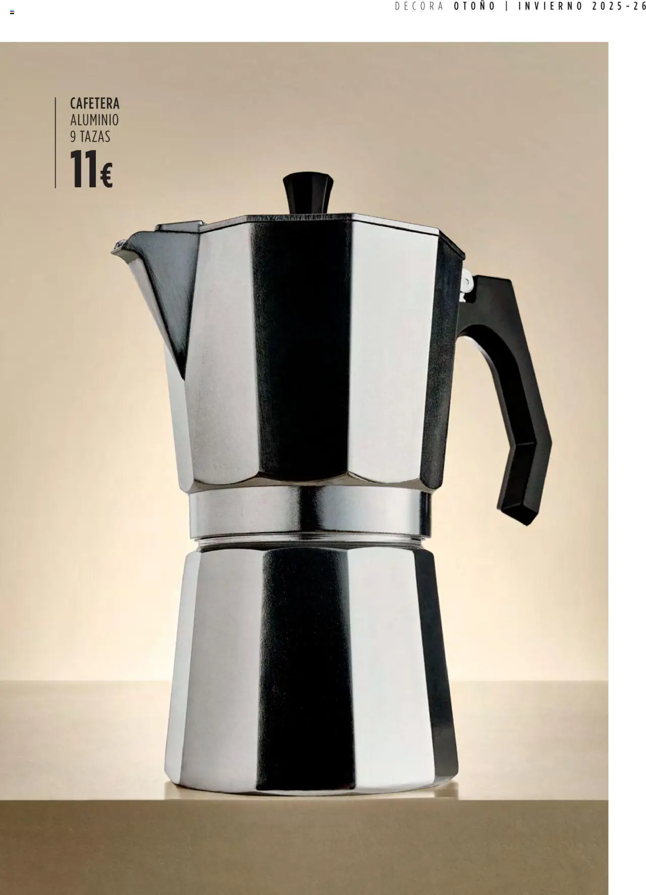 Nuevas ofertas de El Corte Inglés válidas en toda la República Mexicana desde el 14.10.2025. ¡Encuentra las mejores ofertas en El Corte Inglés -  Catálogo Decora! | Página: 101 | Productos: Cafetera
