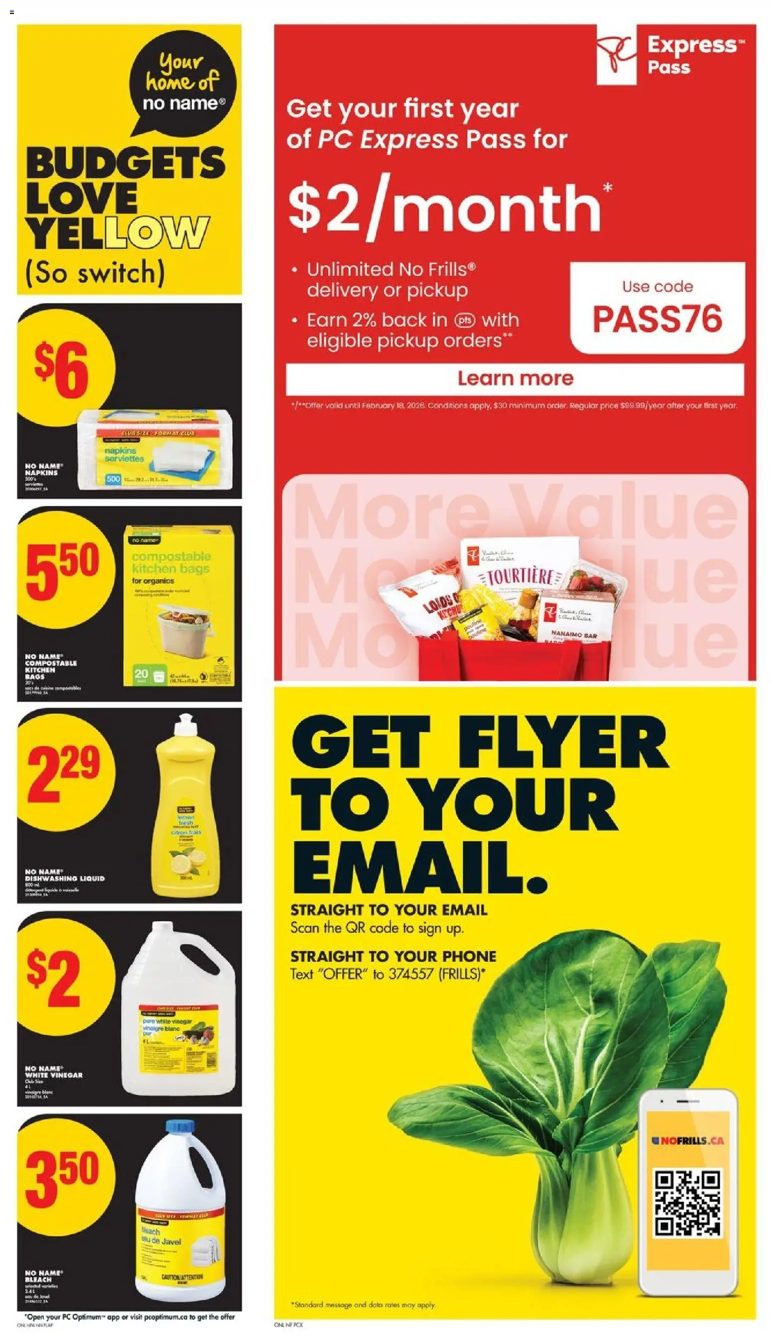 No Frills flyer valid from 29.01.2026 | Page: 15 | Products: Phone, PC